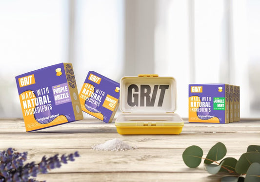GRIT Soap Starter Kit 6 soap bars and soap case